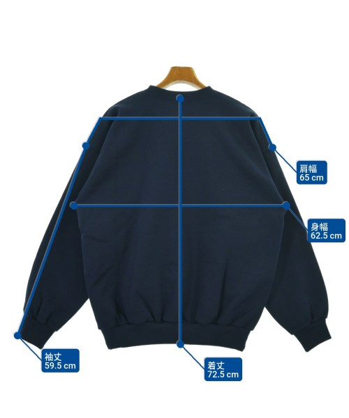 WTAPS（ダブルタップス）スウェット 紺 サイズ:02(M位) メンズ/2200658092077