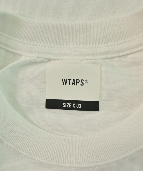 WTAPS（ダブルタップス）Tシャツ・カットソー 白 サイズ:03(L位) メンズ/2200658092091