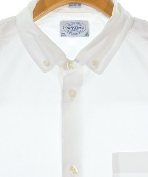WTAPS（ダブルタップス）カジュアルシャツ 白 サイズ:M メンズ/2200657771027