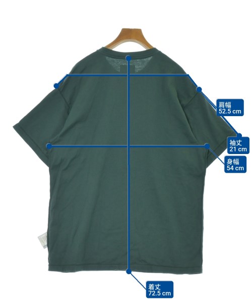WTAPS（ダブルタップス）Tシャツ・カットソー 緑 サイズ:02(M位) メンズ/2200660986012