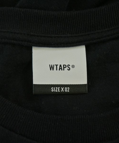 WTAPS（ダブルタップス）Tシャツ・カットソー 黒 サイズ:02(M位) メンズ/2200660986043