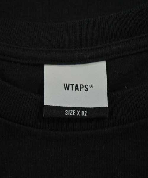 WTAPS（ダブルタップス）Tシャツ・カットソー 黒 サイズ:02(M位) メンズ/2200660986067