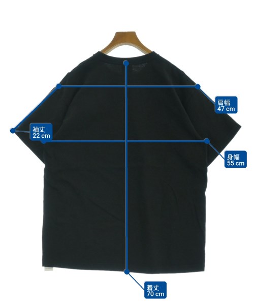 WTAPS（ダブルタップス）Tシャツ・カットソー 黒 サイズ:02(M位) メンズ/2200660986067