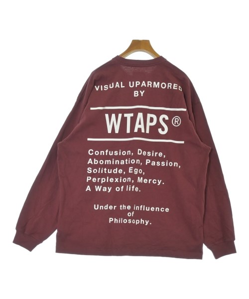 WTAPS（ダブルタップス）Tシャツ・カットソー 赤 サイズ:03(L位) メンズ/2200660986074