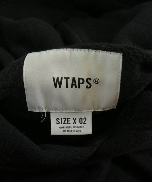 WTAPS（ダブルタップス）パーカー 黒 サイズ:02(M位) メンズ/2200660986098