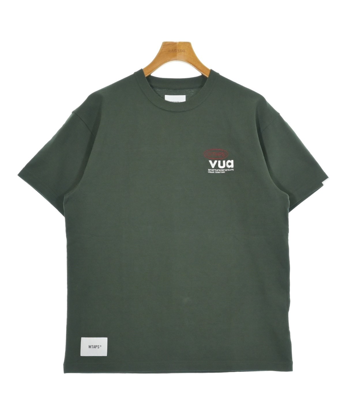 WTAPS（ダブルタップス）Tシャツ・カットソー 緑 サイズ:01(S位