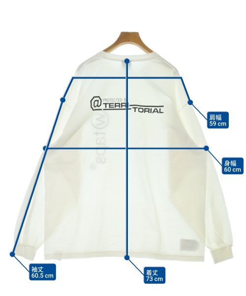 WTAPS（ダブルタップス）Tシャツ・カットソー 白 サイズ:3(L位) メンズ/2200661765104