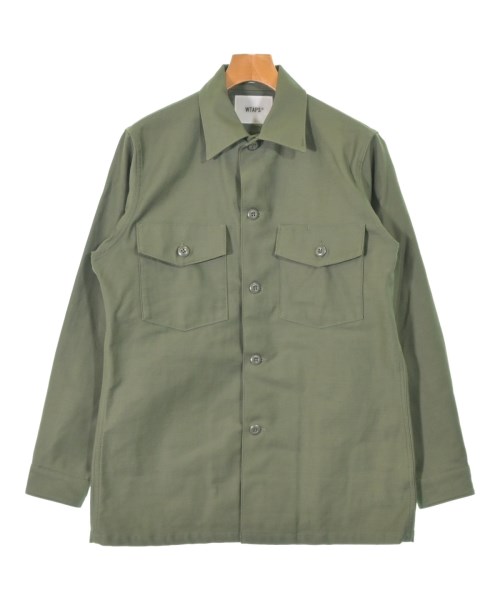 WTAPS(ダブルタップス)カジュアルシャツ カーキ サイズ:2(M位)/2200661910030