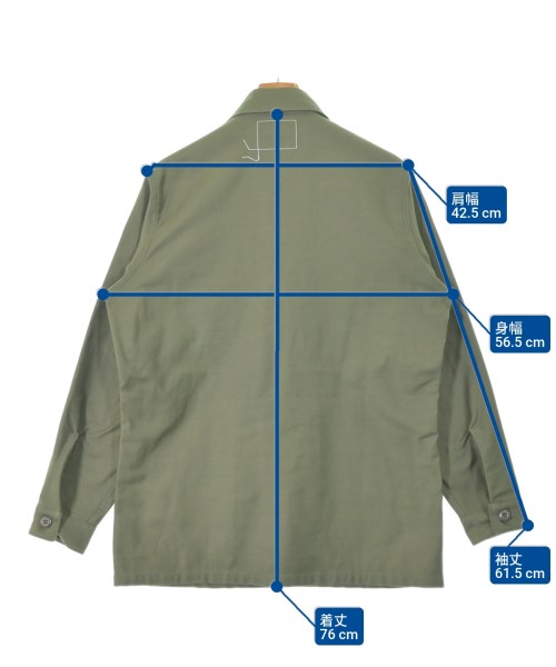 WTAPS（ダブルタップス）カジュアルシャツ カーキ サイズ:2(M位) メンズ/2200661910030