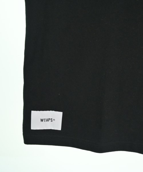 WTAPS（ダブルタップス）Tシャツ・カットソー 黒 サイズ:01(L位) メンズ/2200710303028