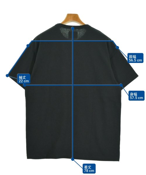 WTAPS（ダブルタップス）Tシャツ・カットソー 黒 サイズ:01(L位) メンズ/2200710303028
