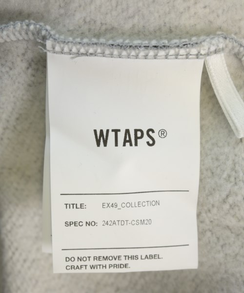 WTAPS（ダブルタップス）スウェット グレー サイズ:3(L位) メンズ/2200709446040