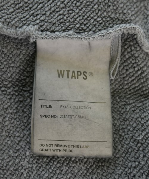 WTAPS（ダブルタップス）スウェット グレー サイズ:3(L位) メンズ/2200709446057