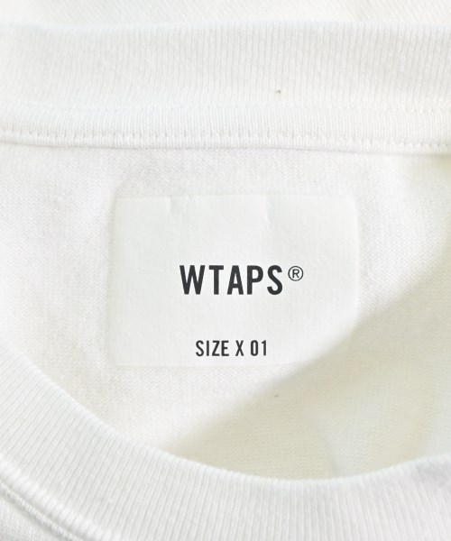 WTAPS（ダブルタップス）Tシャツ・カットソー 白 サイズ:1(S位) メンズ/2200712359016
