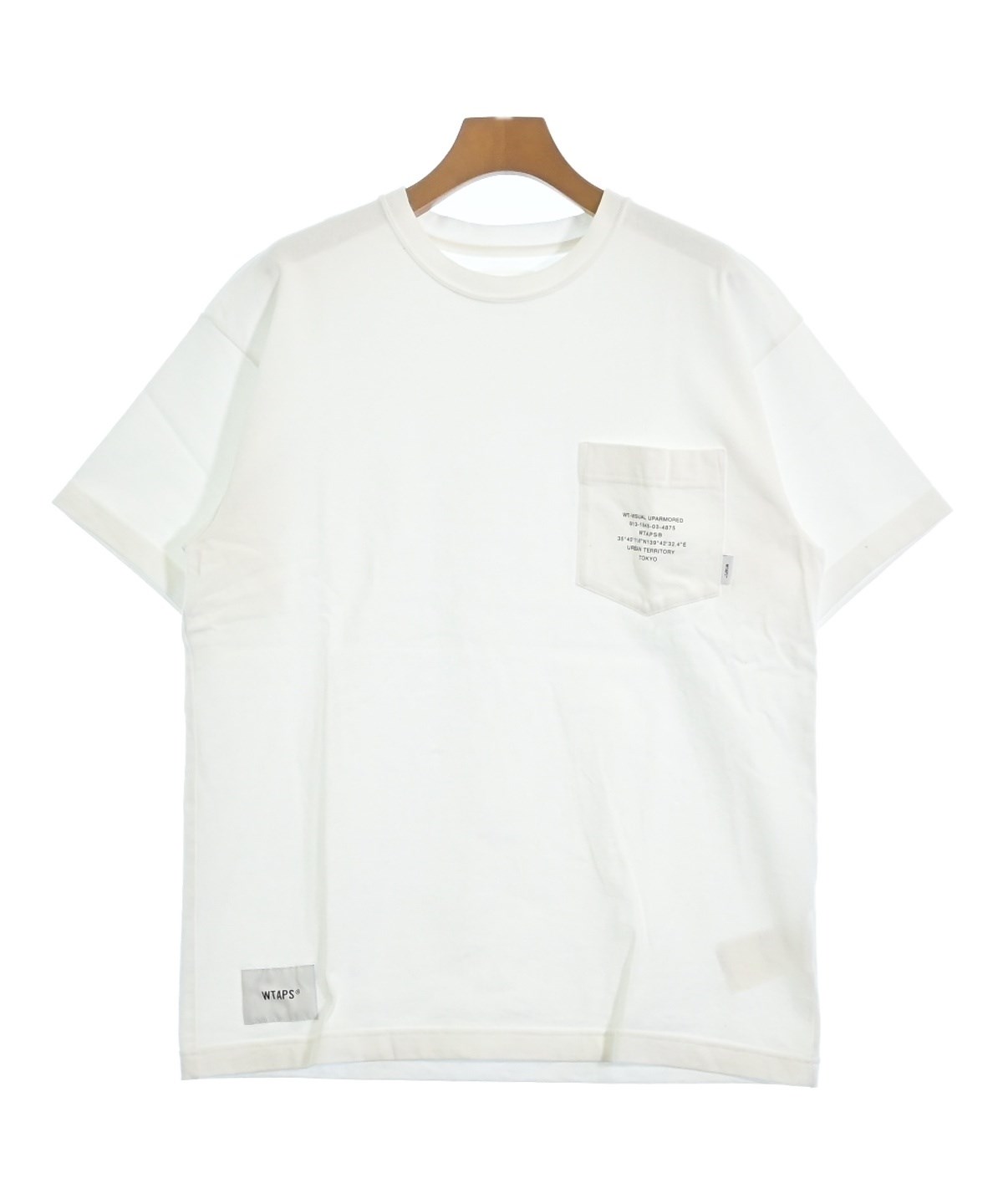 WTAPS（ダブルタップス）Tシャツ・カットソー 白 サイズ:1(S位) メンズ