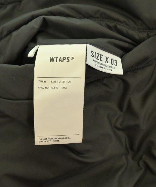 WTAPS（ダブルタップス）ブルゾン 黒 サイズ:03(L位) メンズ/2200713170016