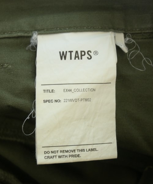WTAPS（ダブルタップス）カーゴパンツ カーキ サイズ:3(L位) メンズ/2200710763198