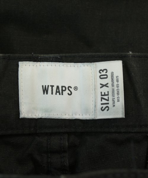 WTAPS（ダブルタップス）カーゴパンツ 黒 サイズ:3(L位) メンズ/2200710763204