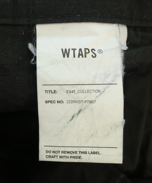 WTAPS（ダブルタップス）カーゴパンツ 黒 サイズ:3(L位) メンズ/2200710763204