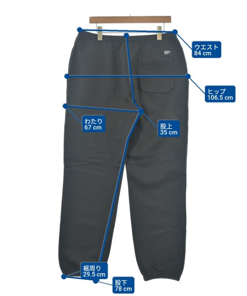 WTAPS（ダブルタップス）スウェットパンツ グレー サイズ:XL メンズ/2200715268025