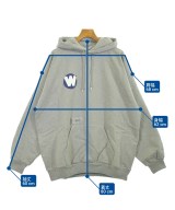 WTAPS（ダブルタップス）パーカー グレー サイズ:4(XL位) メンズ/2200715268049