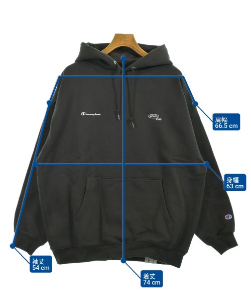 WTAPS（ダブルタップス）パーカー 黒 サイズ:XL メンズ/2200715268056
