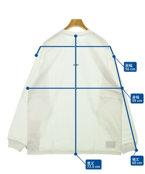 WTAPS（ダブルタップス）Tシャツ・カットソー 白 サイズ:3(L位) メンズ/2200715268087