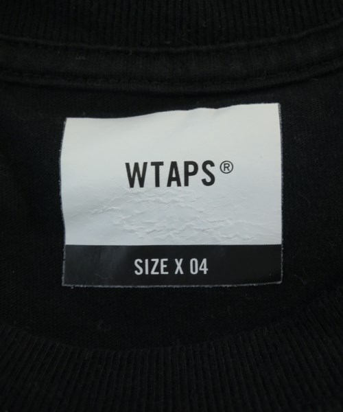 WTAPS（ダブルタップス）Tシャツ・カットソー 黒 サイズ:XL メンズ/2200715862193