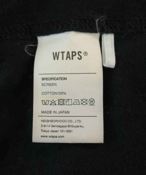 WTAPS（ダブルタップス）Tシャツ・カットソー 黒 サイズ:XL メンズ/2200715862193