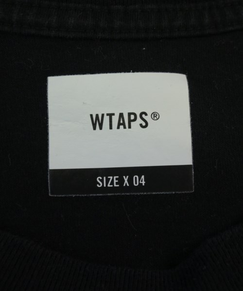 WTAPS（ダブルタップス）Tシャツ・カットソー 黒 サイズ:4(XL位) メンズ/2200715862216