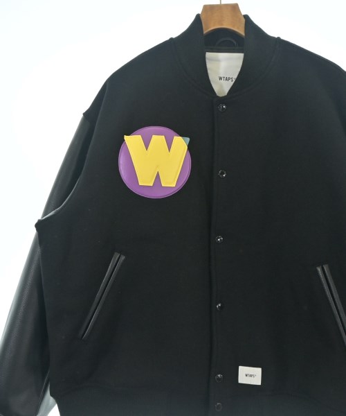 WTAPS（ダブルタップス）スタジャン 黒 サイズ:3(L位) メンズ/2200716005018