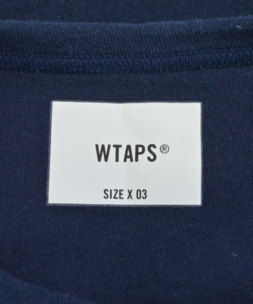 WTAPS（ダブルタップス）Tシャツ・カットソー 紺 サイズ:3(L位) メンズ/2200716005032