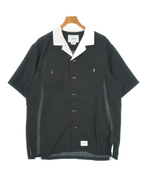 WTAPS（ダブルタップス）カジュアルシャツ 黒 サイズ:3(L位) メンズ/2200716430032