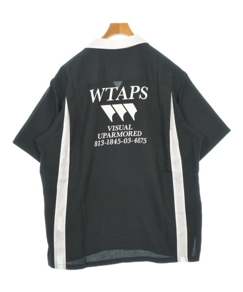 WTAPS（ダブルタップス）カジュアルシャツ 黒 サイズ:3(L位) メンズ/2200716430032