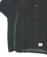 WTAPS（ダブルタップス）カジュアルシャツ 黒 サイズ:3(L位) メンズ/2200716430032