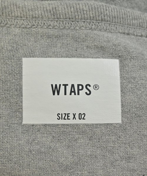 WTAPS（ダブルタップス）Tシャツ・カットソー グレー サイズ:02(M位) メンズ/2200716440055