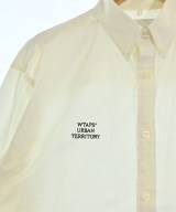 WTAPS（ダブルタップス）カジュアルシャツ 白 サイズ:03(L位) メンズ/2200716609032