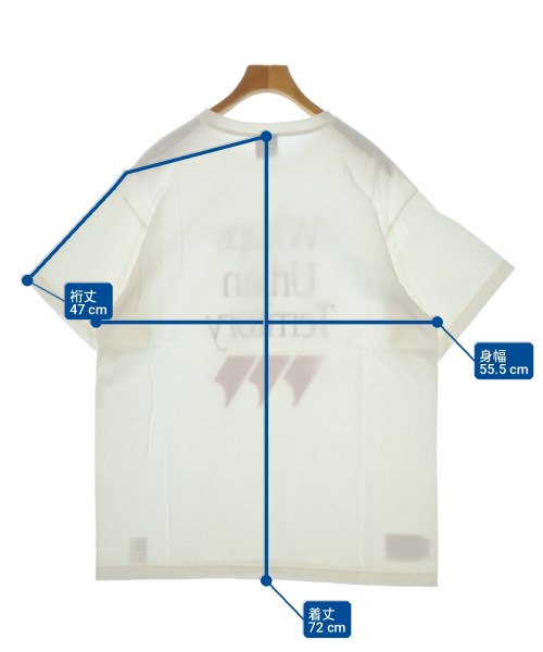 WTAPS（ダブルタップス）Tシャツ・カットソー 白 サイズ:2(M位) メンズ/2200716712121