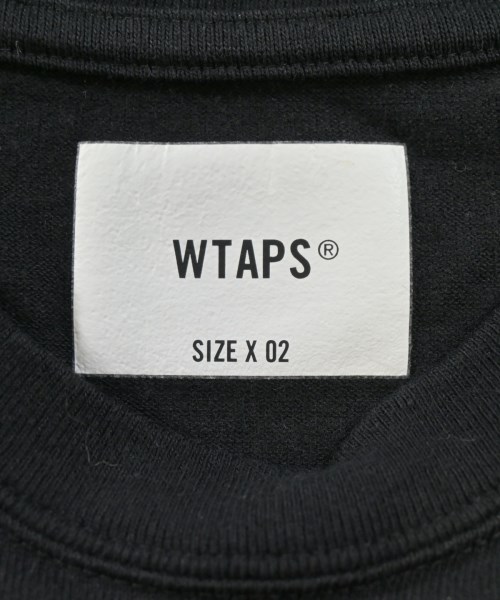 WTAPS（ダブルタップス）Tシャツ・カットソー 黒 サイズ:2(M位) メンズ/2200716712145