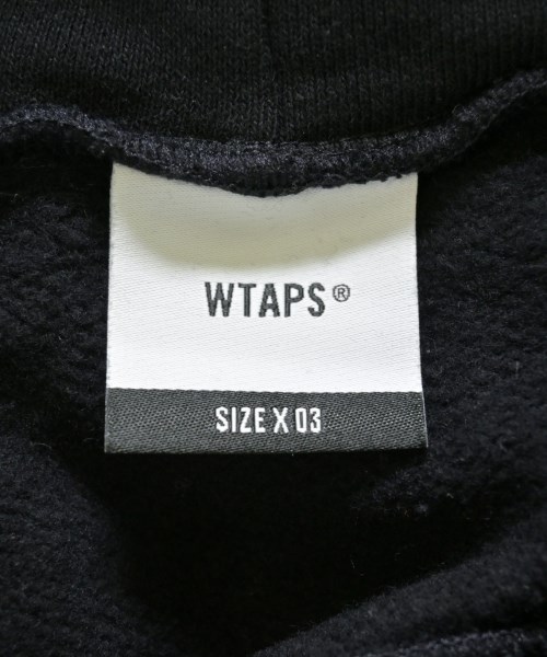 WTAPS（ダブルタップス）パーカー 黒 サイズ:03(L位) メンズ/2200717407040