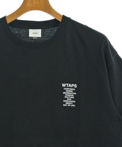 WTAPS（ダブルタップス）Tシャツ・カットソー 黒 サイズ:02(M位) メンズ/2200717407057