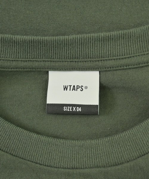 WTAPS（ダブルタップス）Tシャツ・カットソー カーキ サイズ:4(XL位) メンズ/2200718732042