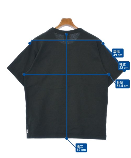 WTAPS（ダブルタップス）Tシャツ・カットソー 黒 サイズ:M メンズ/2200645115055