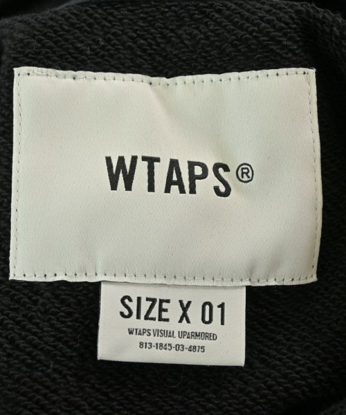 WTAPS（ダブルタップス）パーカー 黒 サイズ:01(S位) メンズ/2200632705047