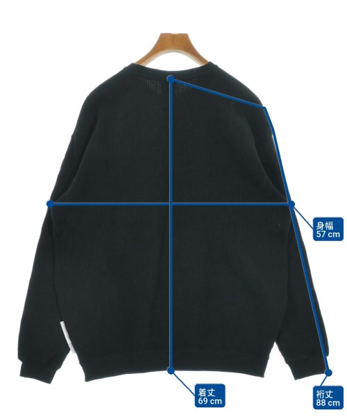 WTAPS（ダブルタップス）Tシャツ・カットソー 黒 サイズ:02(M位) メンズ/2200642837066