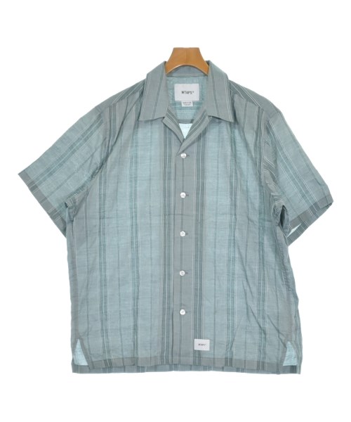 WTAPS(ダブルタップス)カジュアルシャツ 緑 サイズ:3(L位)/2200645239065