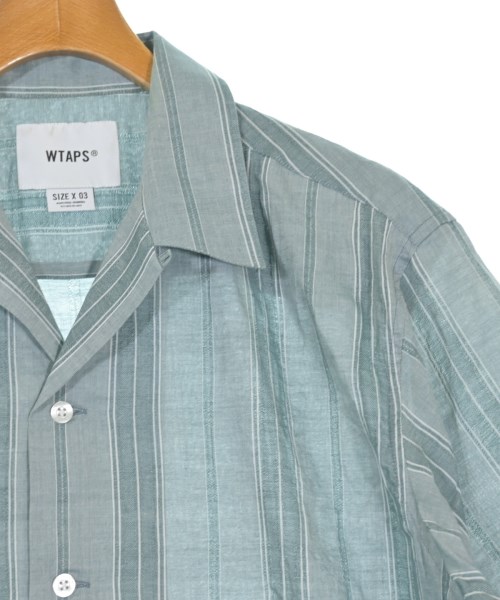 WTAPS（ダブルタップス）カジュアルシャツ 緑 サイズ:3(L位) メンズ/2200645239065