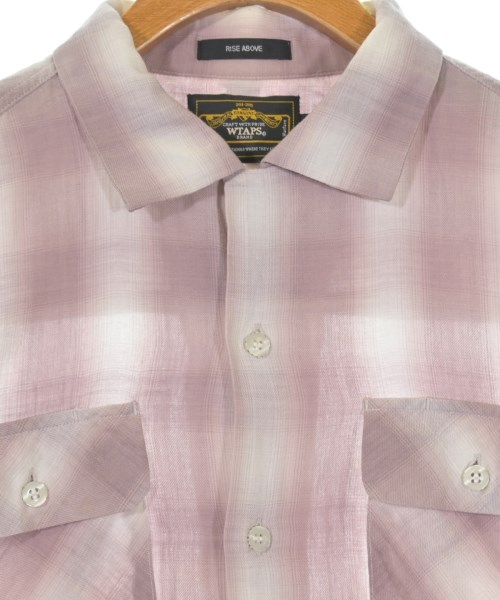 WTAPS（ダブルタップス）カジュアルシャツ ピンク サイズ:S メンズ/2200645425130