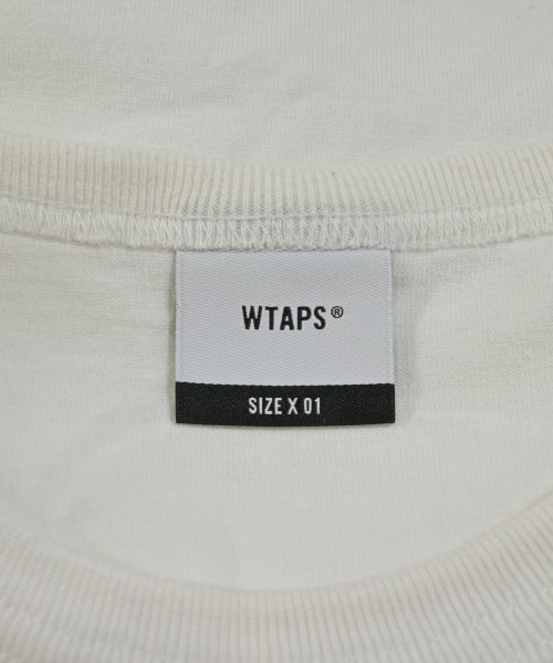 WTAPS（ダブルタップス）Tシャツ・カットソー 白 サイズ:1(S位) メンズ/2200645987157