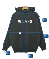 WTAPS（ダブルタップス）パーカー 黒 サイズ:2(M位) メンズ/2200634987274